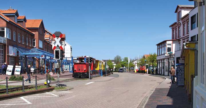 Insel Borkum Mobilitaet