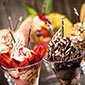 Insel Borkum Eis essen