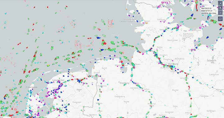Insel Borkum Schiffahrtsradar Insel Borkum Schiffahrtsradar
